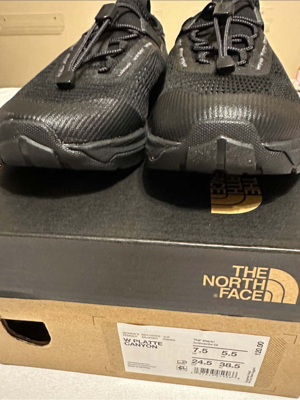 The North Face Vectiv Plate Canyon Slip-On Sneakers - Black